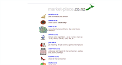 Desktop Screenshot of market-place.co.nz