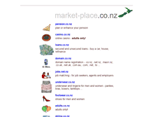 Tablet Screenshot of market-place.co.nz